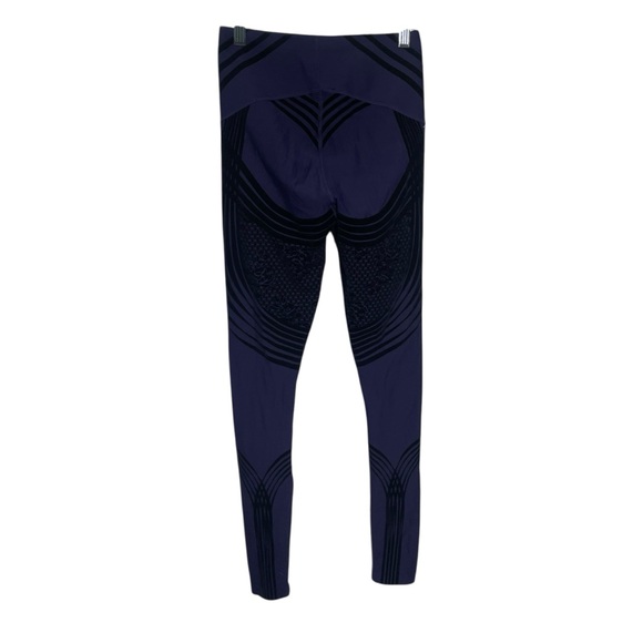 Savage X Fenty Special FX Leggings M 8-10 Purple Black Performance Rhianna - Picture 3 of 9